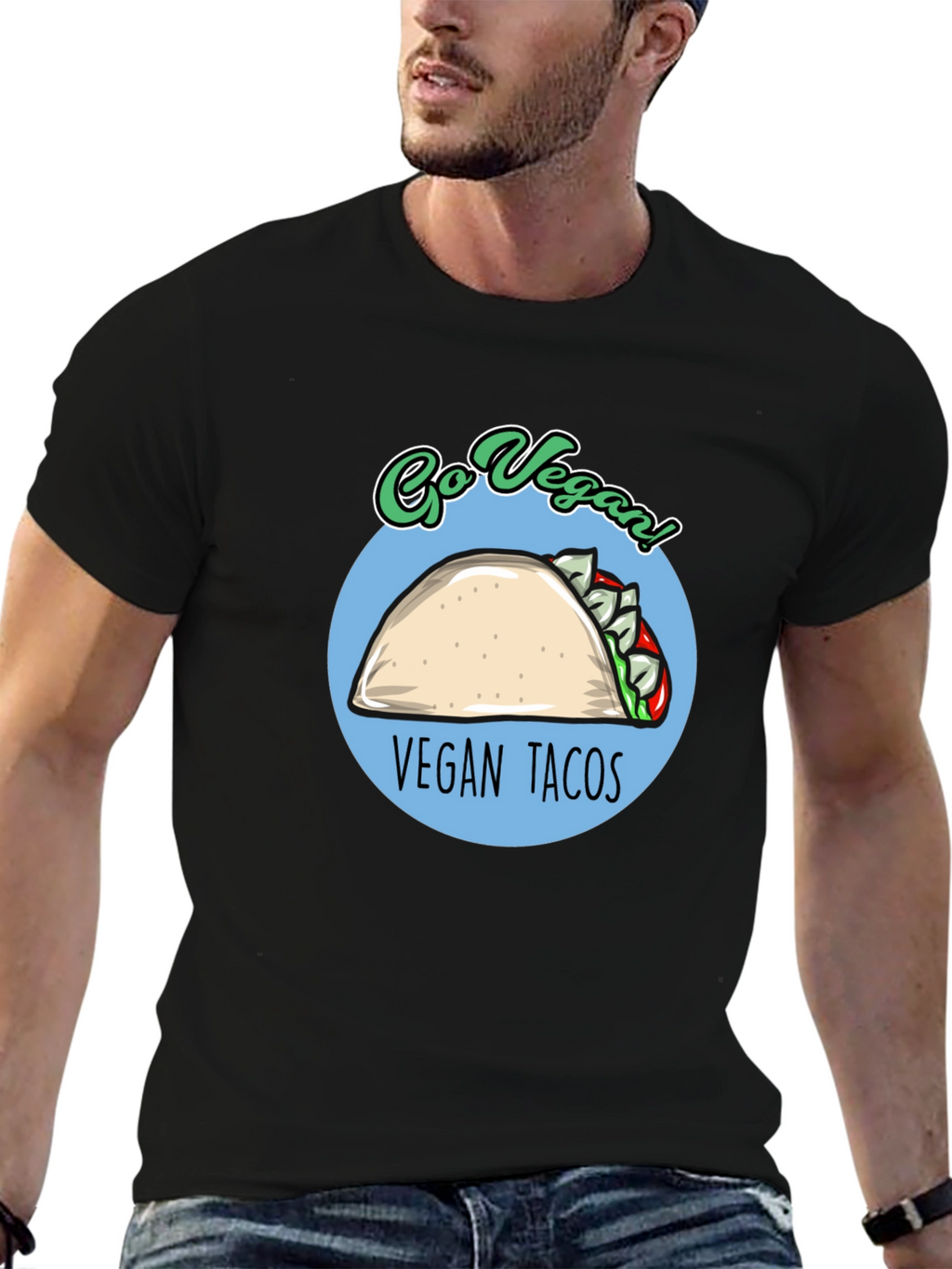 Vegan Tacos T-Shirt - Go Vegan!