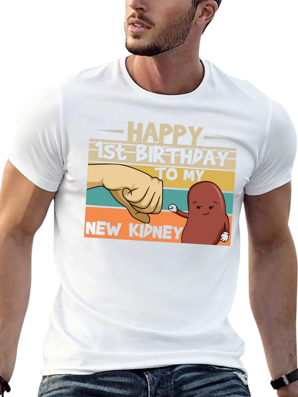Happy 1st Birthday New Kidney T-Shirt