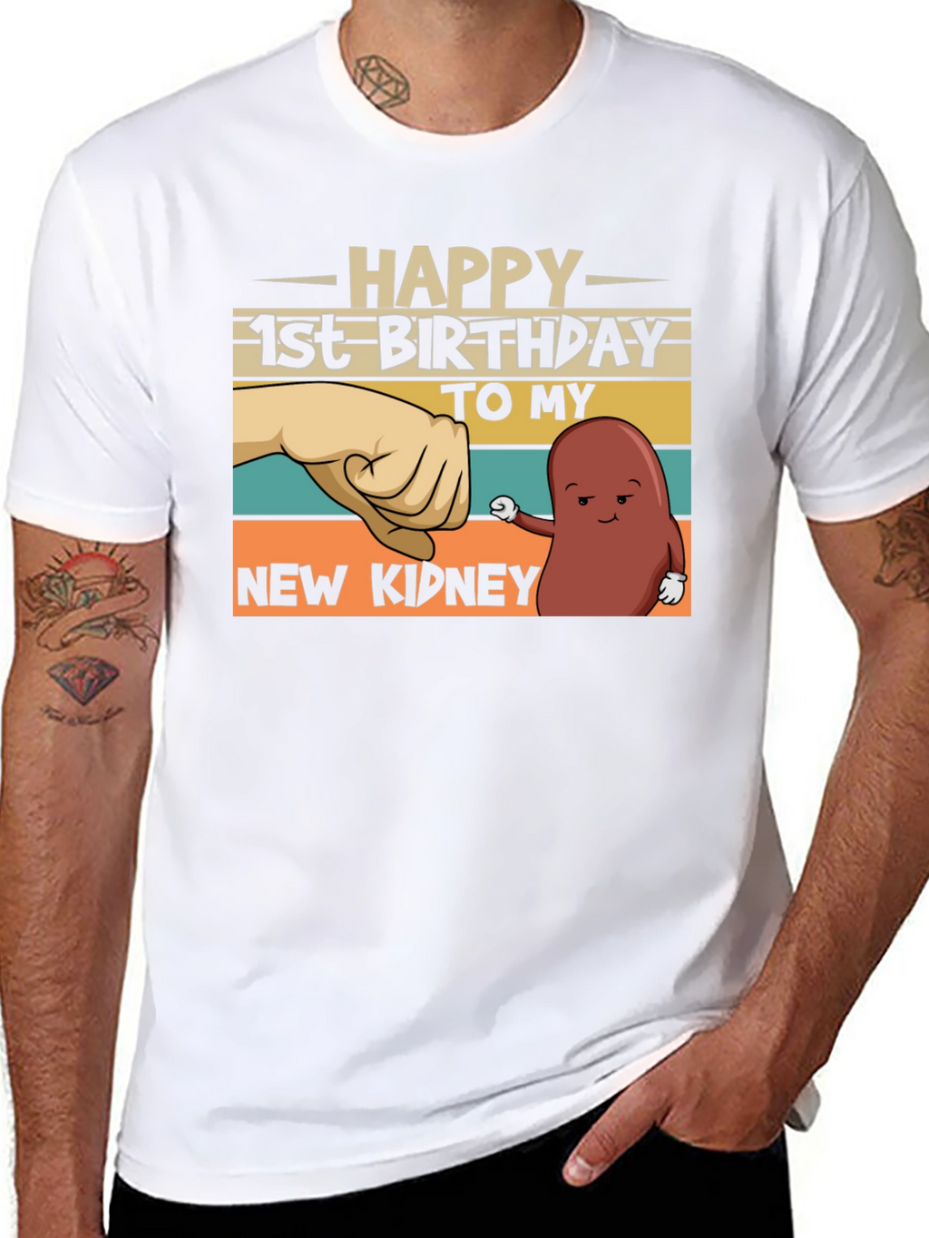 Happy 1st Birthday New Kidney T-Shirt