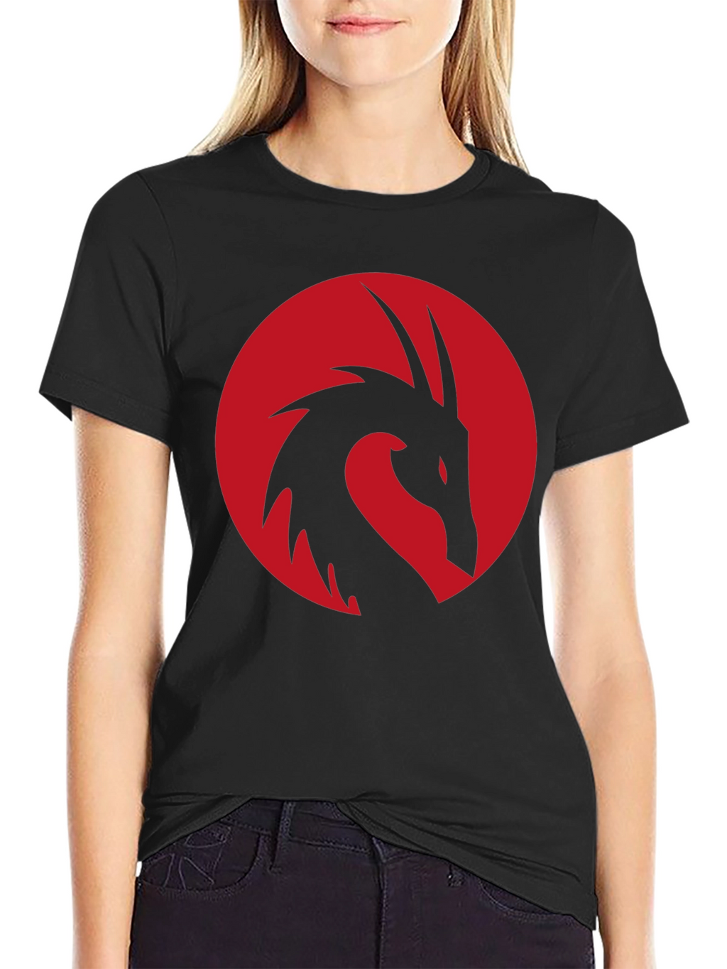 Dragon Silhouette Graphic Tee