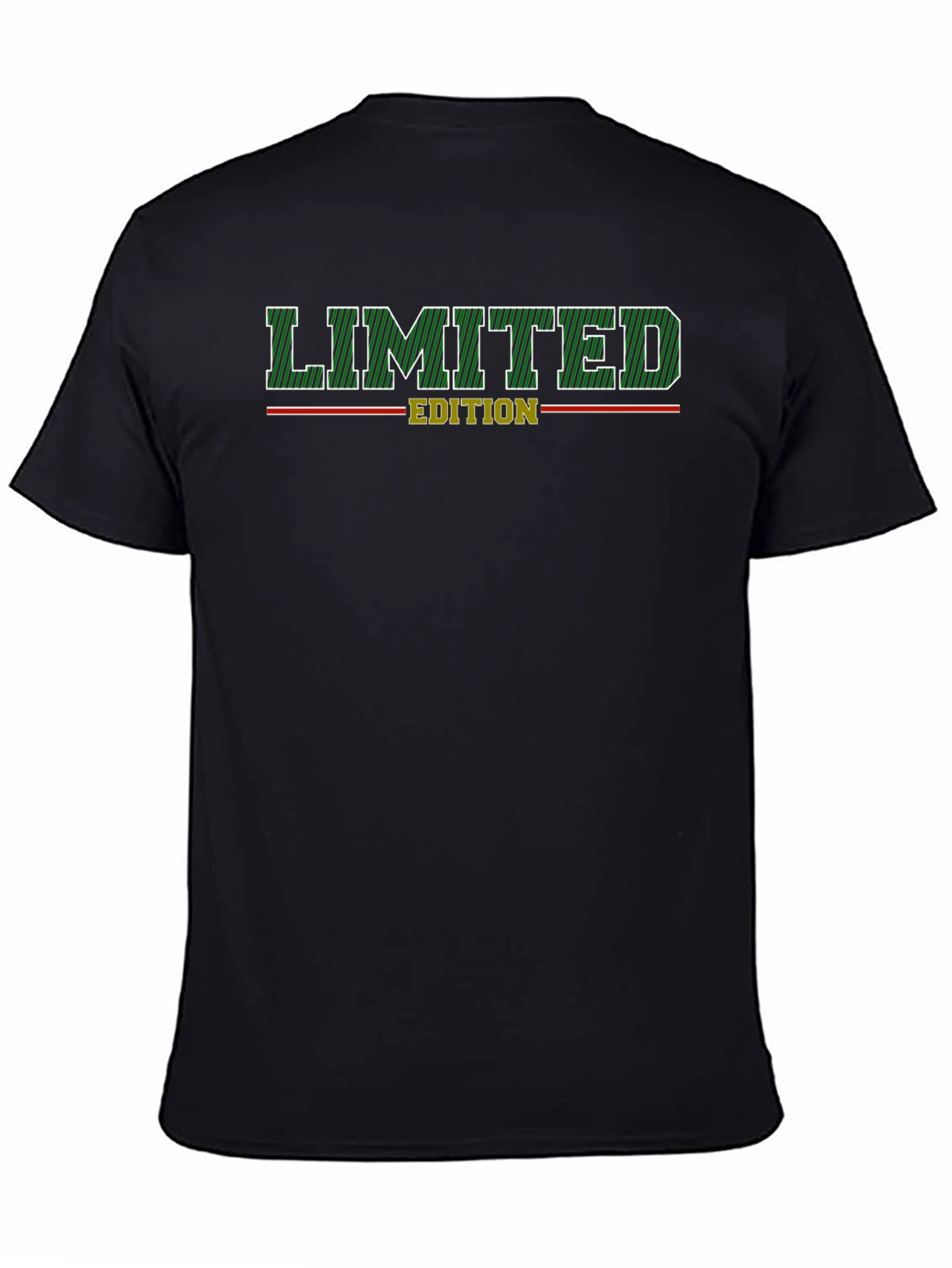 Limited Edition Graphic Tee - Black Casual Shirt