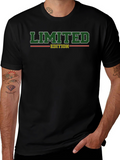 Limited Edition Graphic Tee - Black Casual Shirt