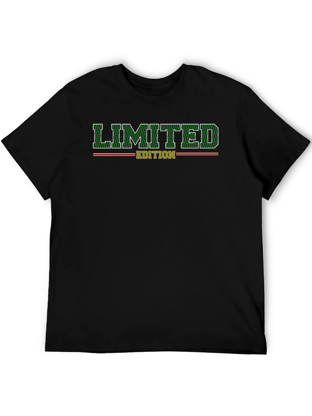 Limited Edition Graphic Tee - Black Casual Shirt