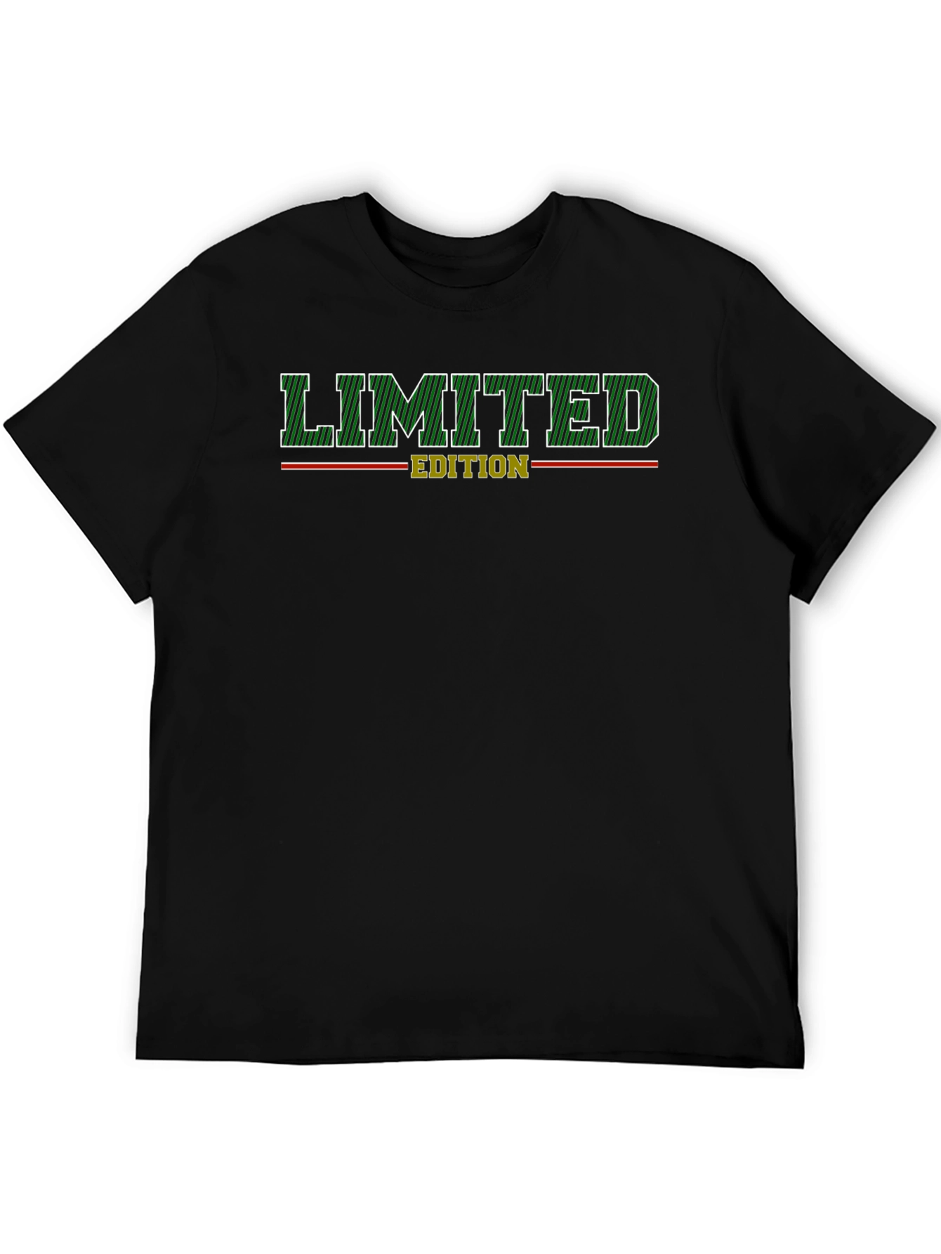 Limited Edition Graphic Tee - Black Casual Shirt