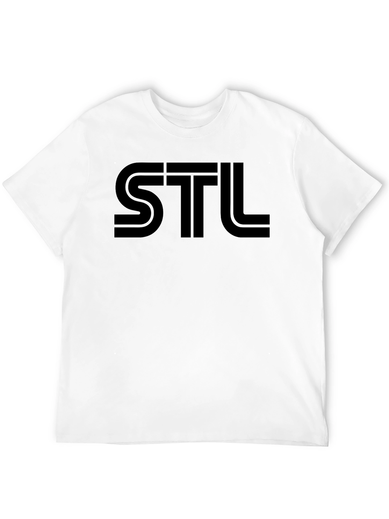 STL Graphic T-Shirt - Casual Short Sleeve Tee