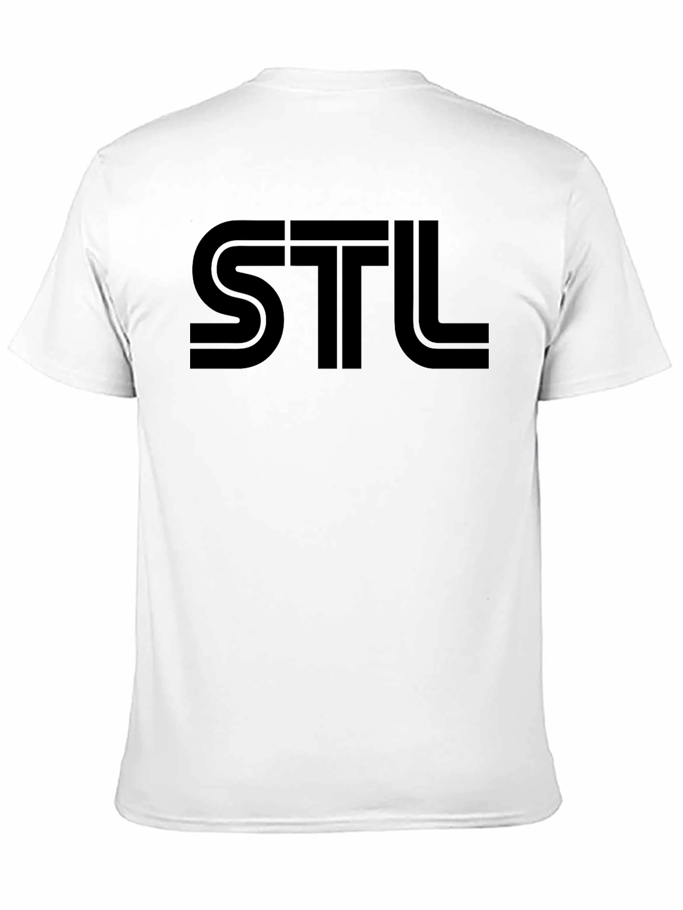STL Graphic T-Shirt - Casual Short Sleeve Tee