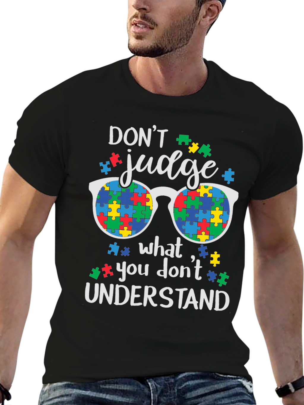 Autism Awareness T-Shirt: Dont Judge Understand