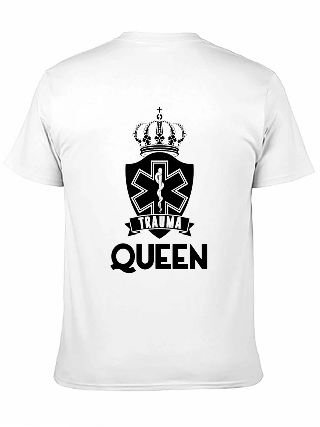 Trauma Queen Black Graphic Tee