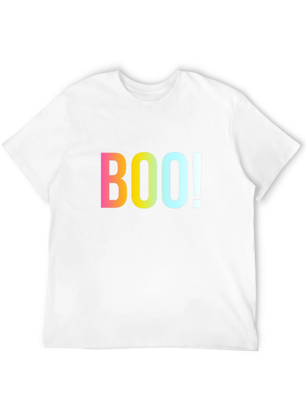 Halloween BOO! Graphic Print T-Shirt - Spooky Season Tee