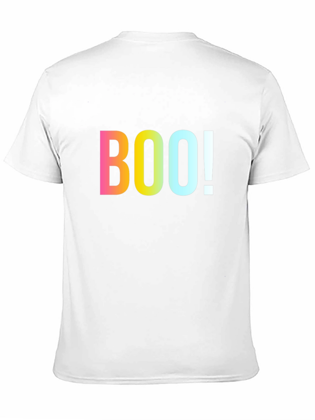 Halloween BOO! Graphic Print T-Shirt - Spooky Season Tee