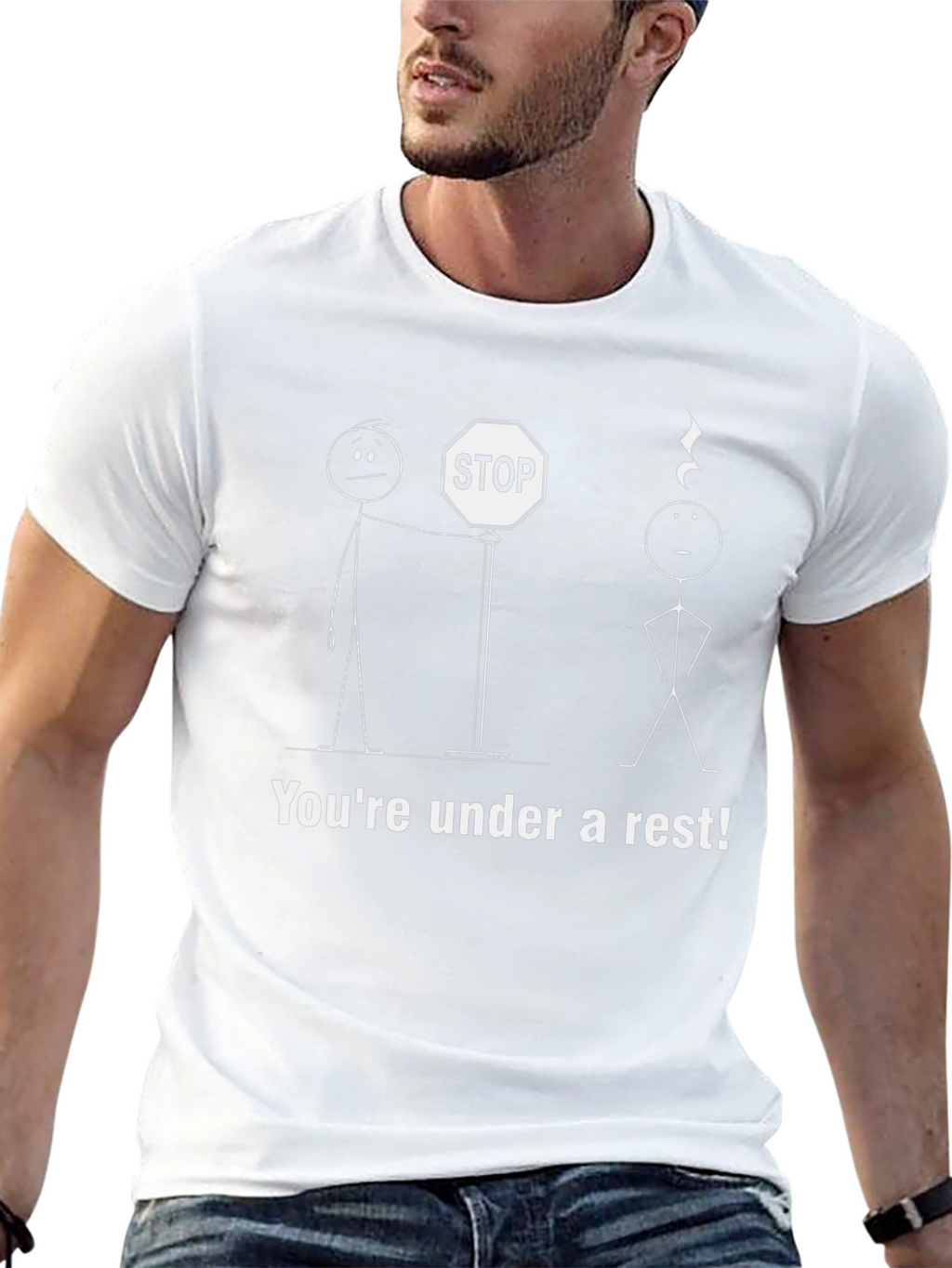 Funny Youre Under a Rest Graphic T-Shirt