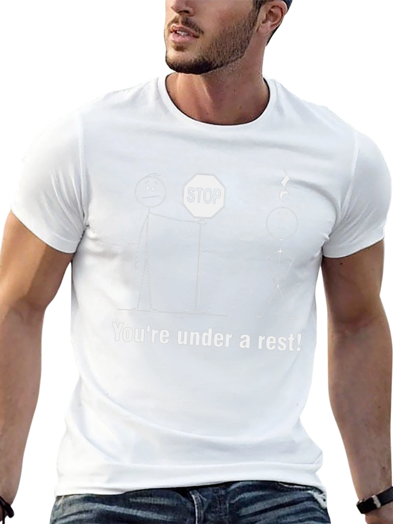Funny Youre Under a Rest Graphic T-Shirt