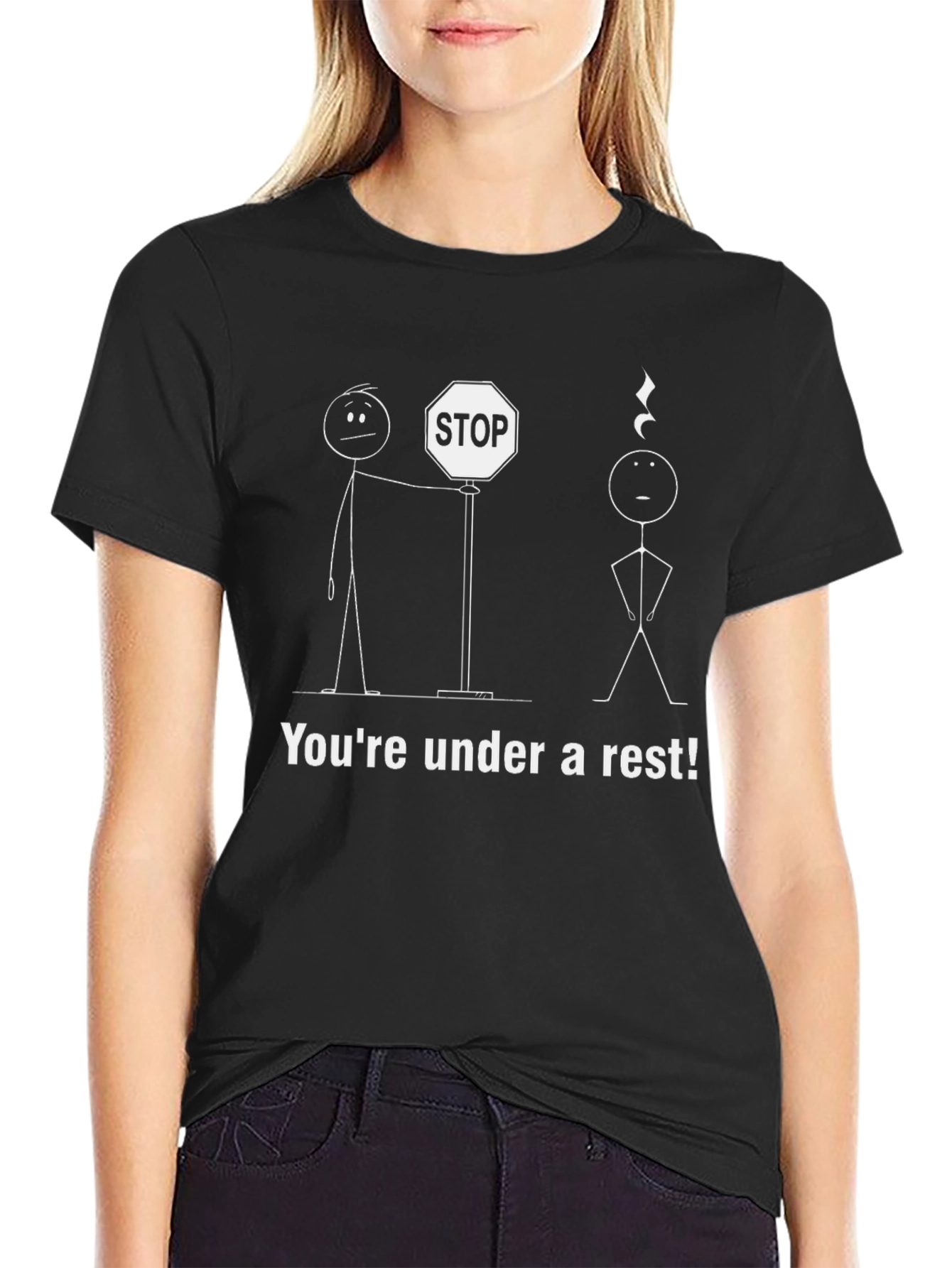 Funny Youre Under a Rest Graphic T-Shirt