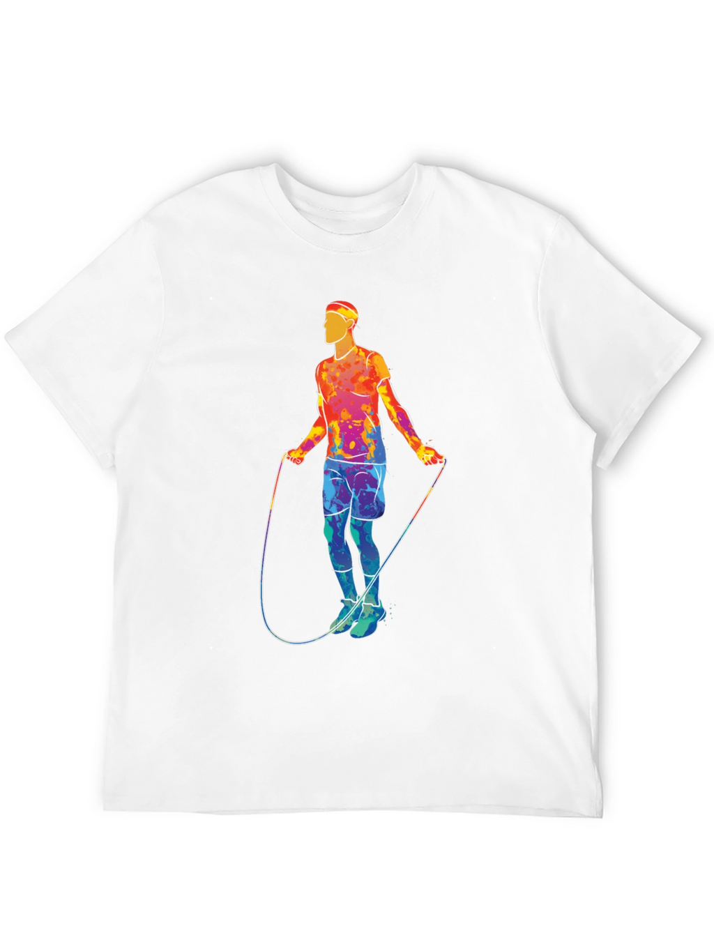 Retro Jump Rope Athlete Graphic T-Shirt