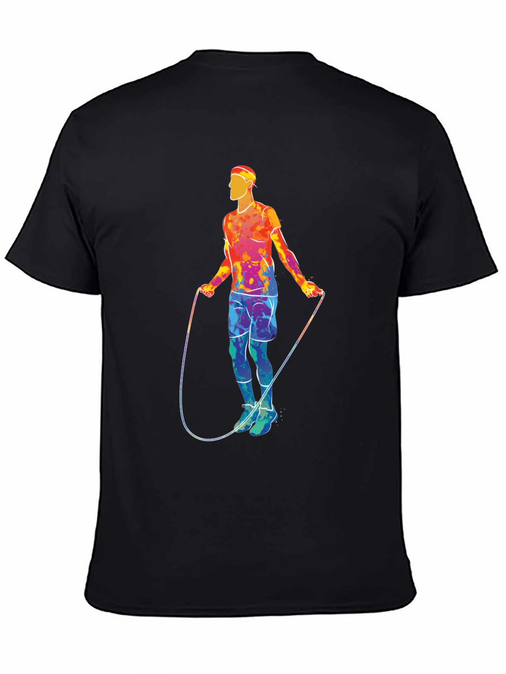 Retro Jump Rope Athlete Graphic T-Shirt