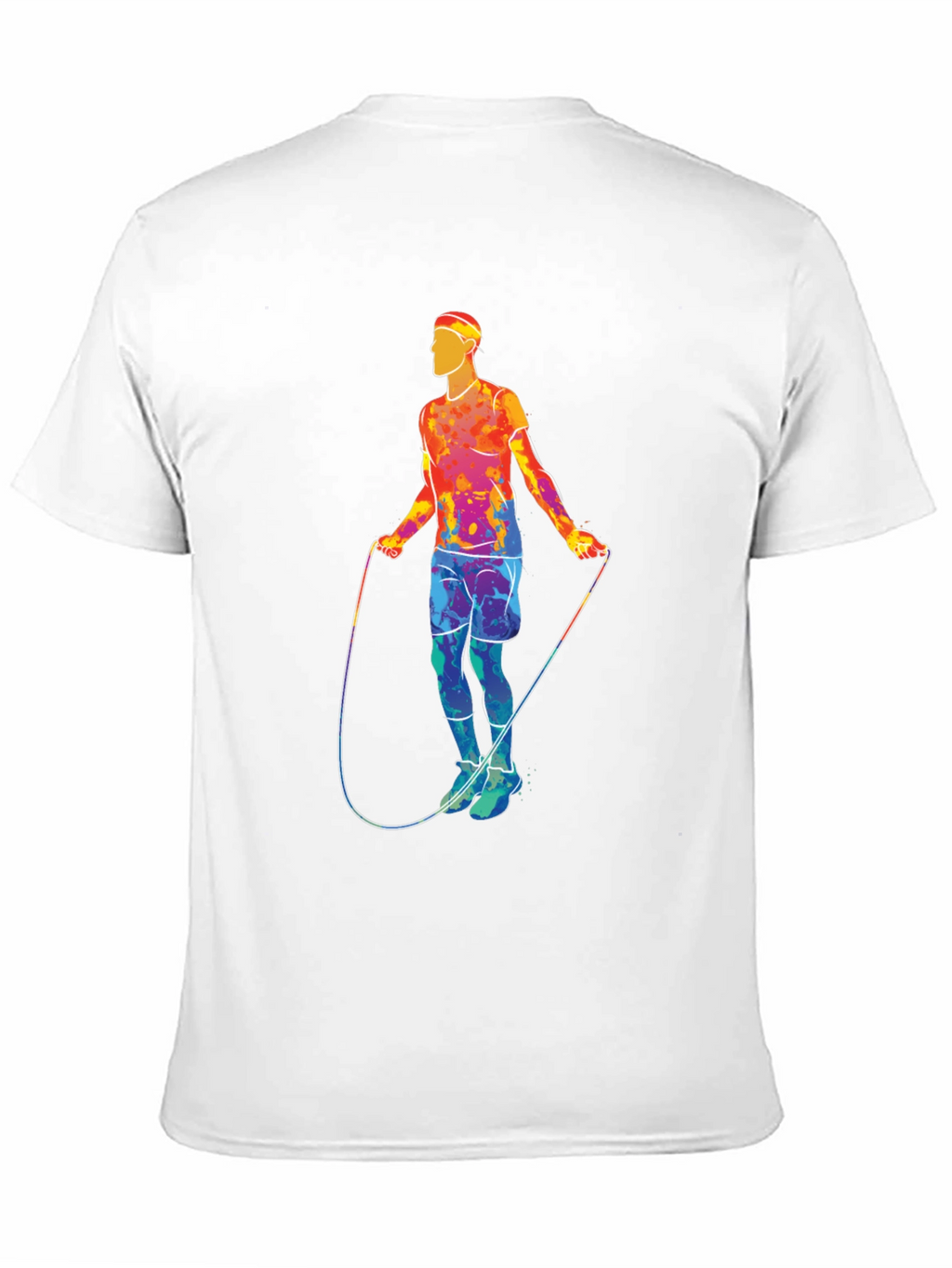 Retro Jump Rope Athlete Graphic T-Shirt