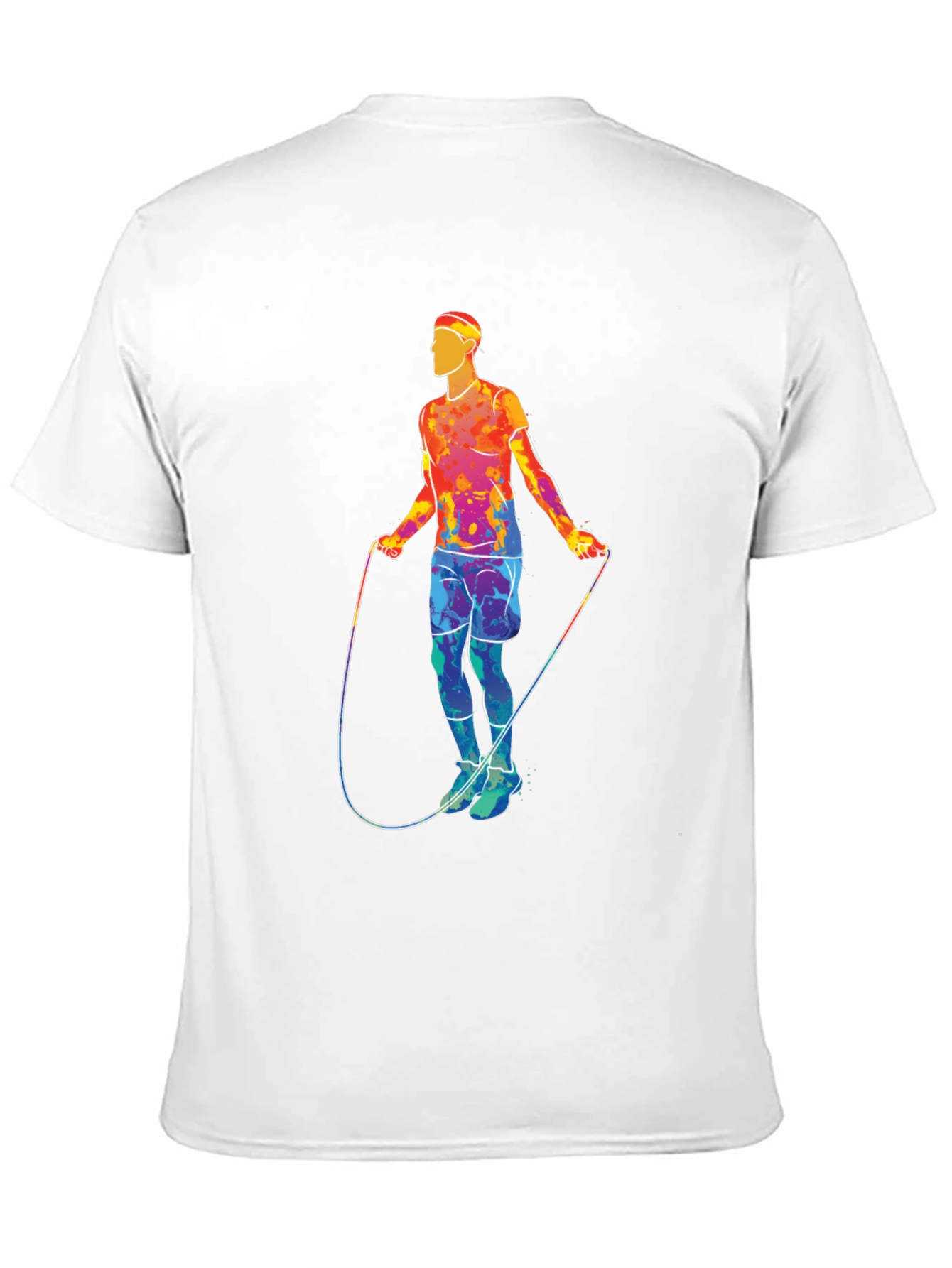 Retro Jump Rope Athlete Graphic T-Shirt