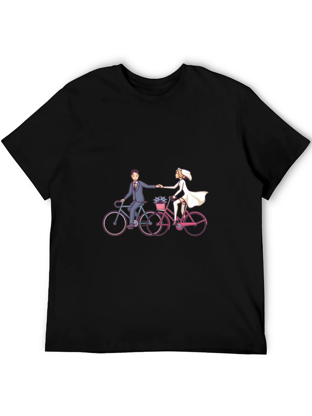 Bride & Groom Bike Ride T-Shirt