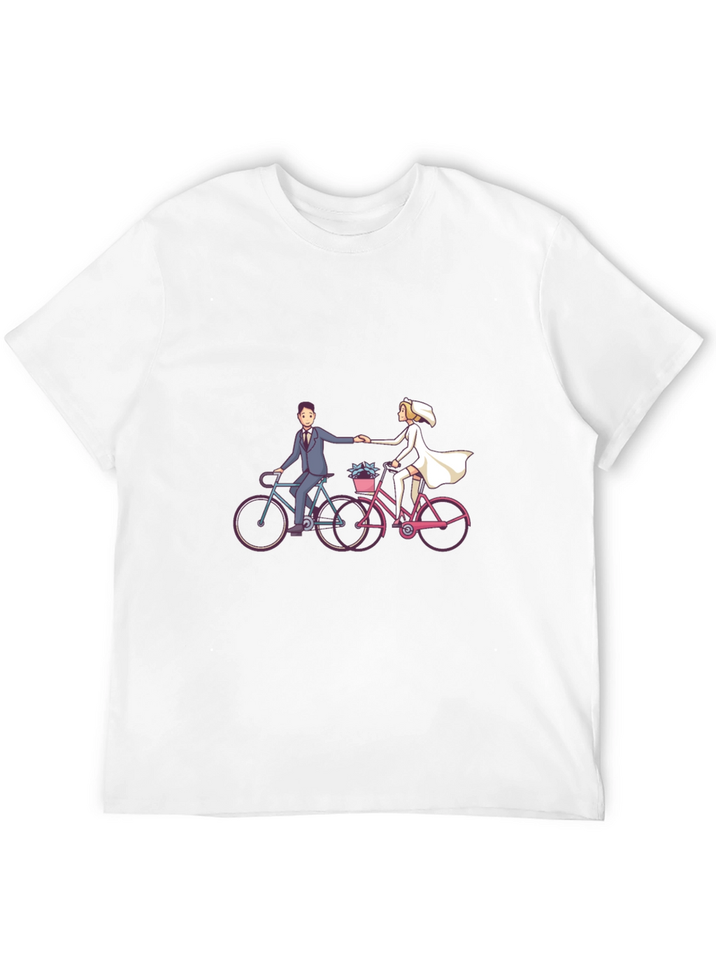 Bride & Groom Bike Ride T-Shirt