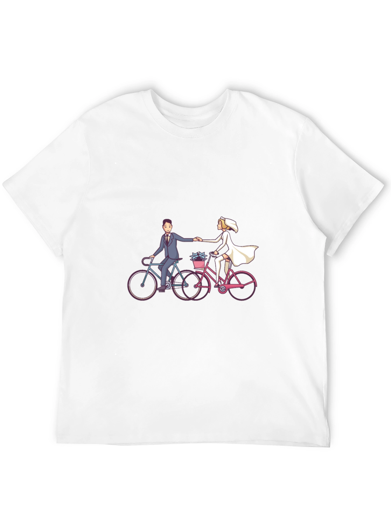 Bride & Groom Bike Ride T-Shirt