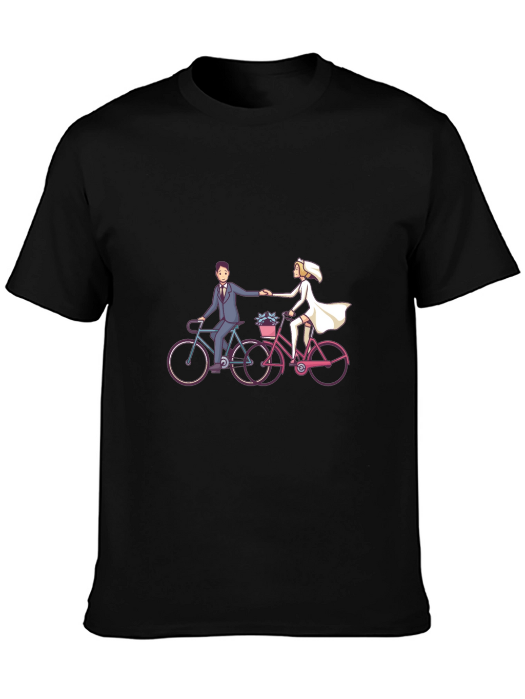 Bride & Groom Bike Ride T-Shirt