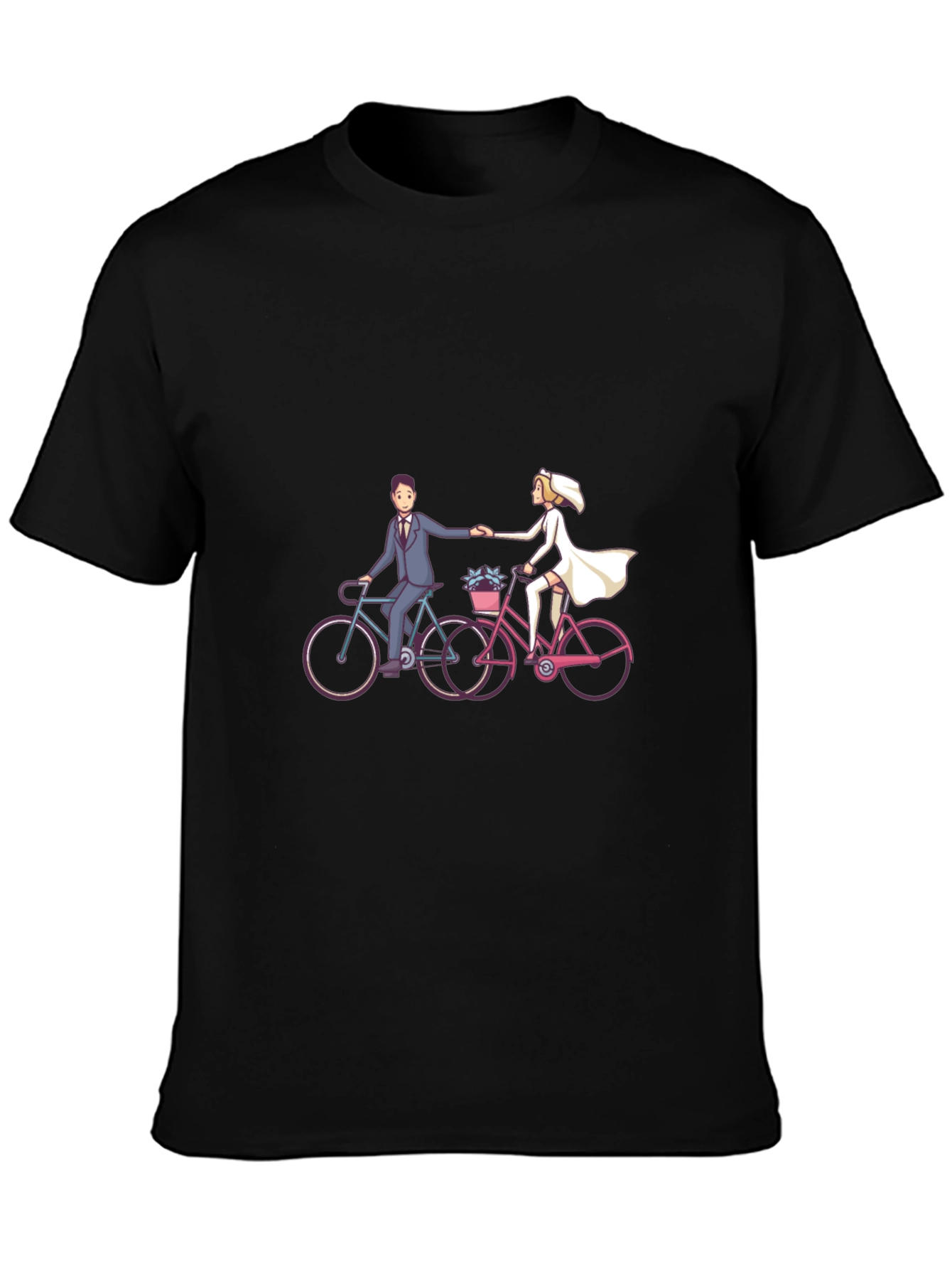 Bride & Groom Bike Ride T-Shirt