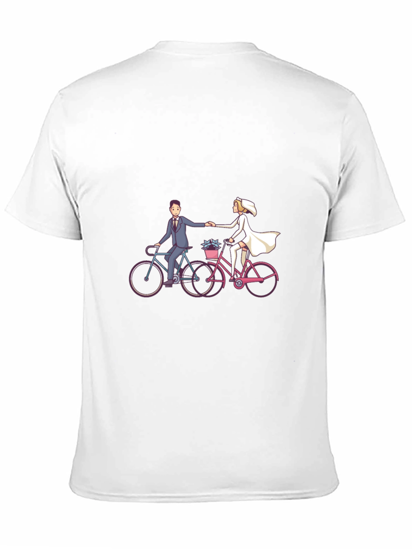 Bride & Groom Bike Ride T-Shirt