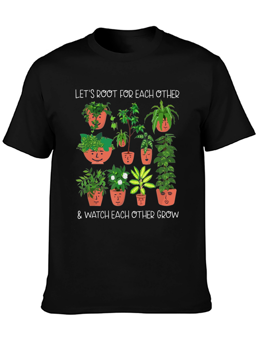 Root for Each Other Plant Graphic Tee