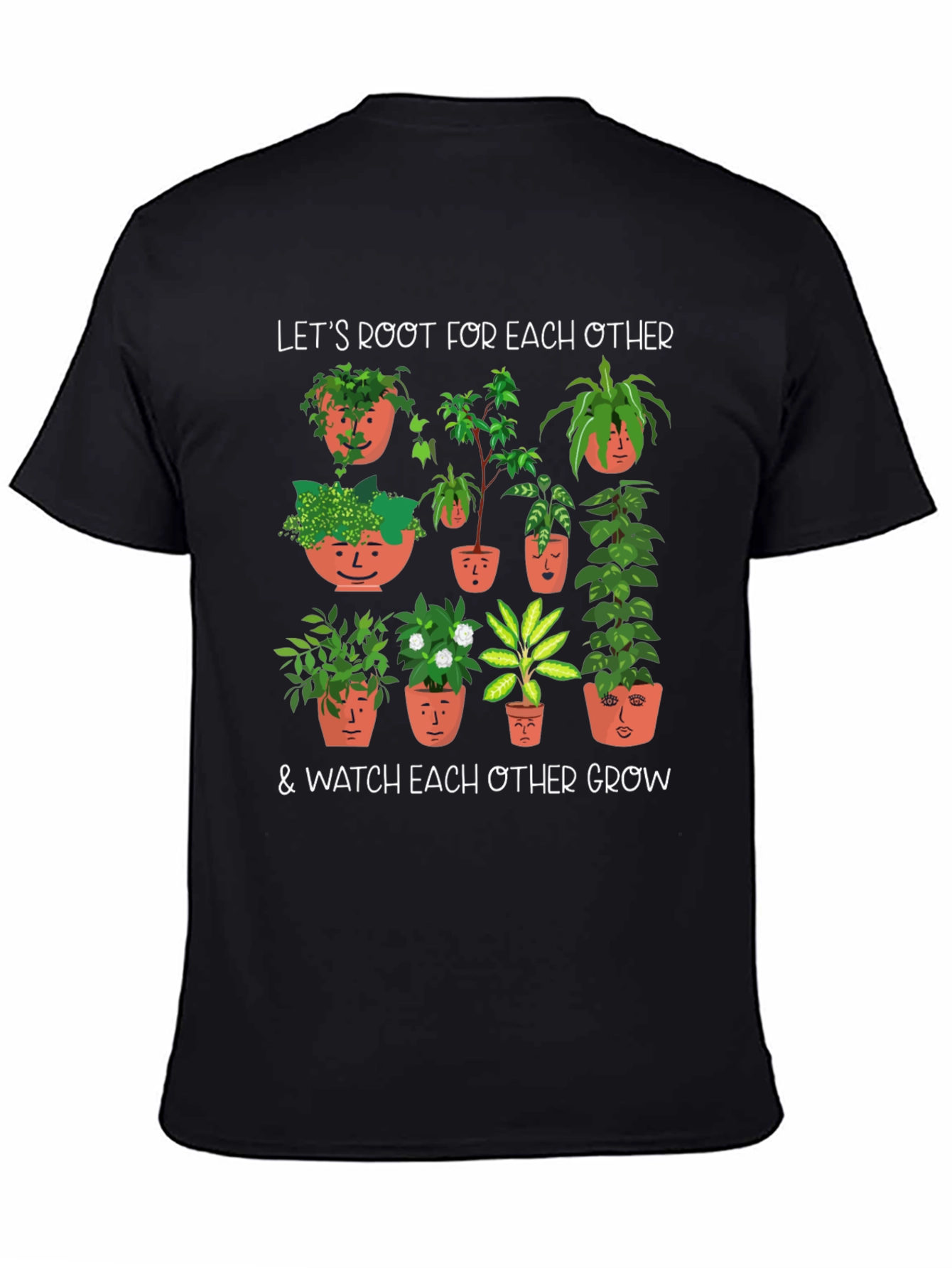 Root for Each Other Plant Graphic Tee