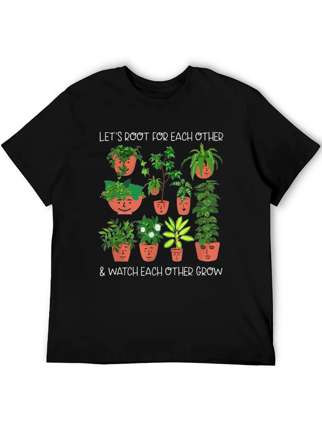 Root for Each Other Plant Graphic Tee