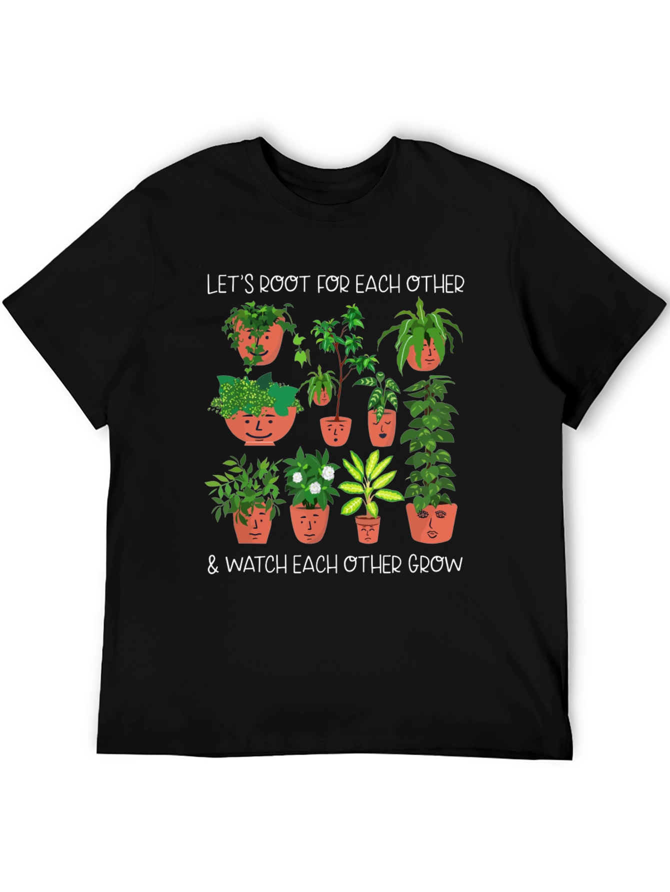 Root for Each Other Plant Graphic Tee