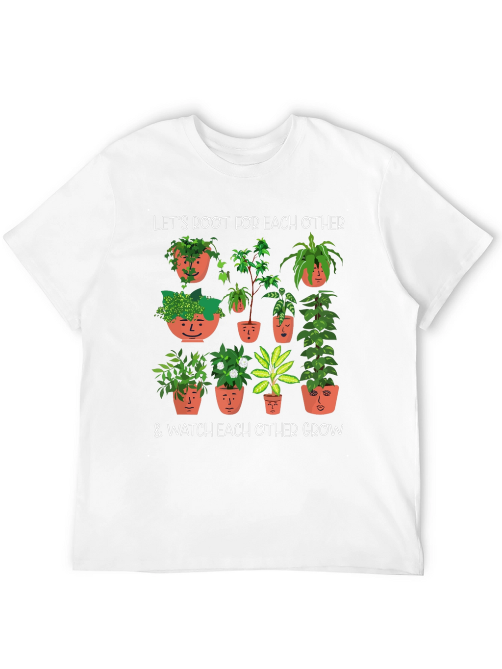 Root for Each Other Plant Graphic Tee
