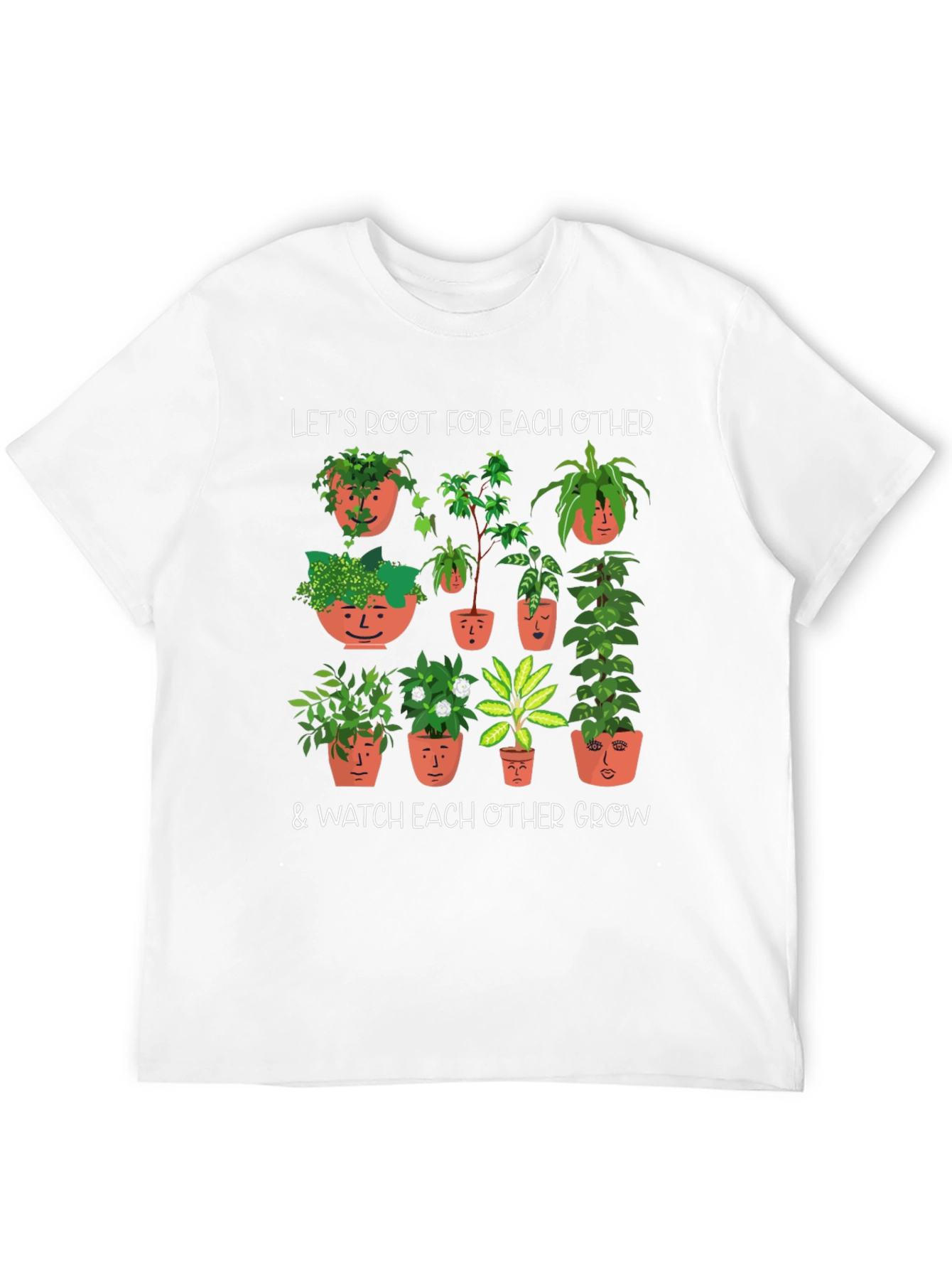 Root for Each Other Plant Graphic Tee