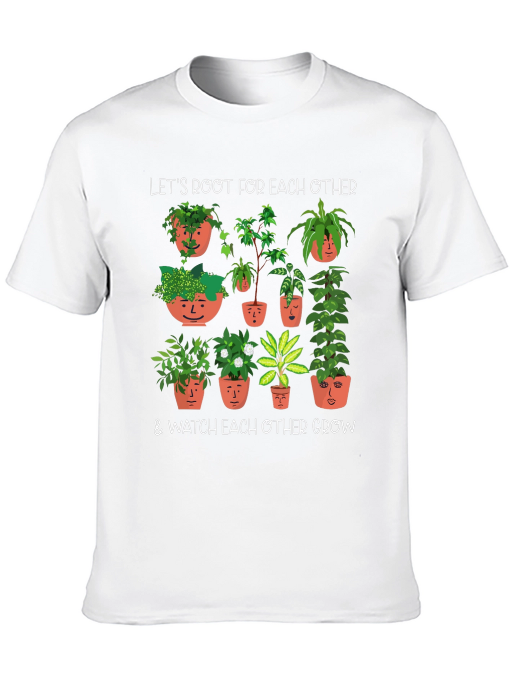 Root for Each Other Plant Graphic Tee