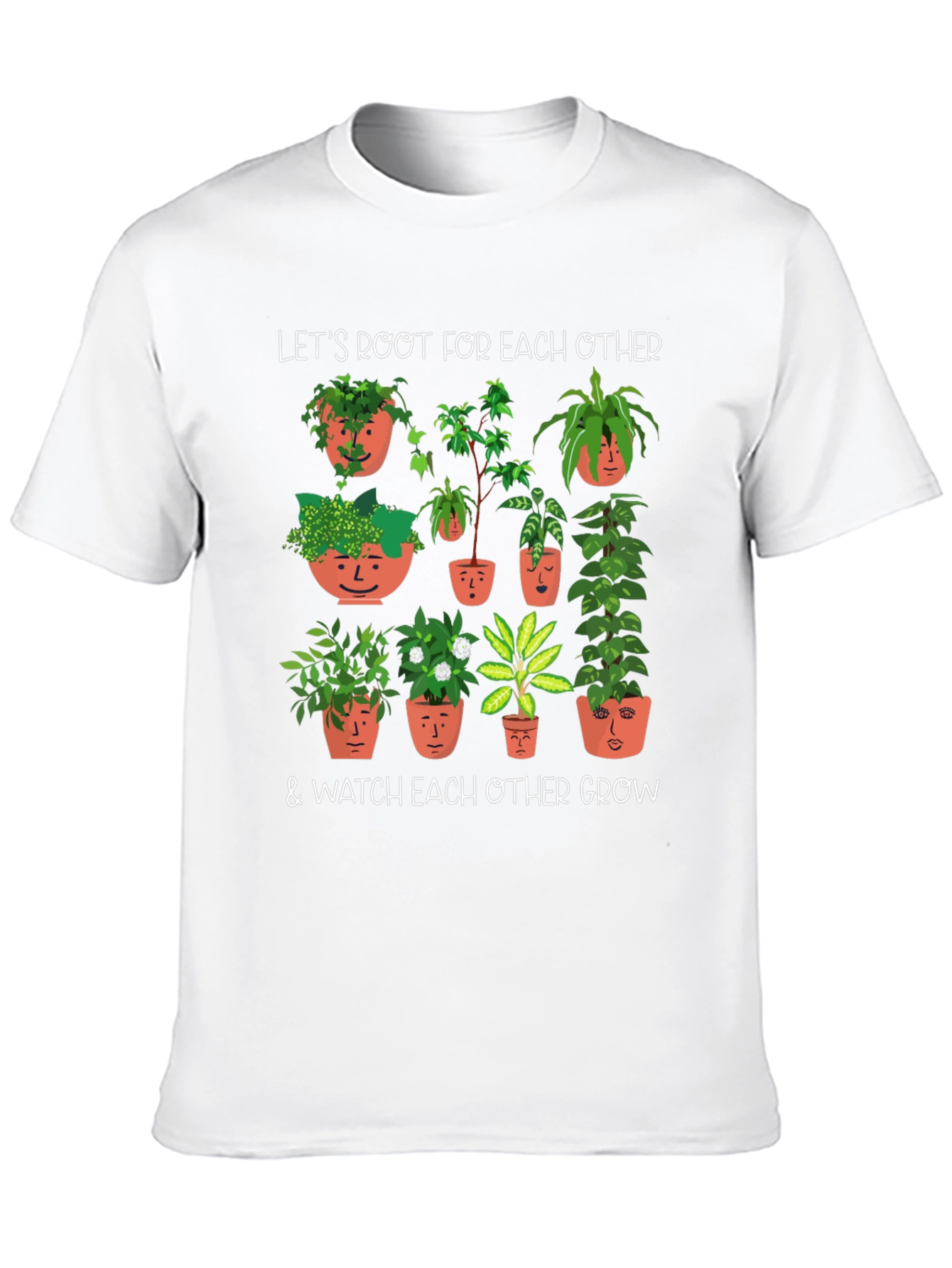 Root for Each Other Plant Graphic Tee