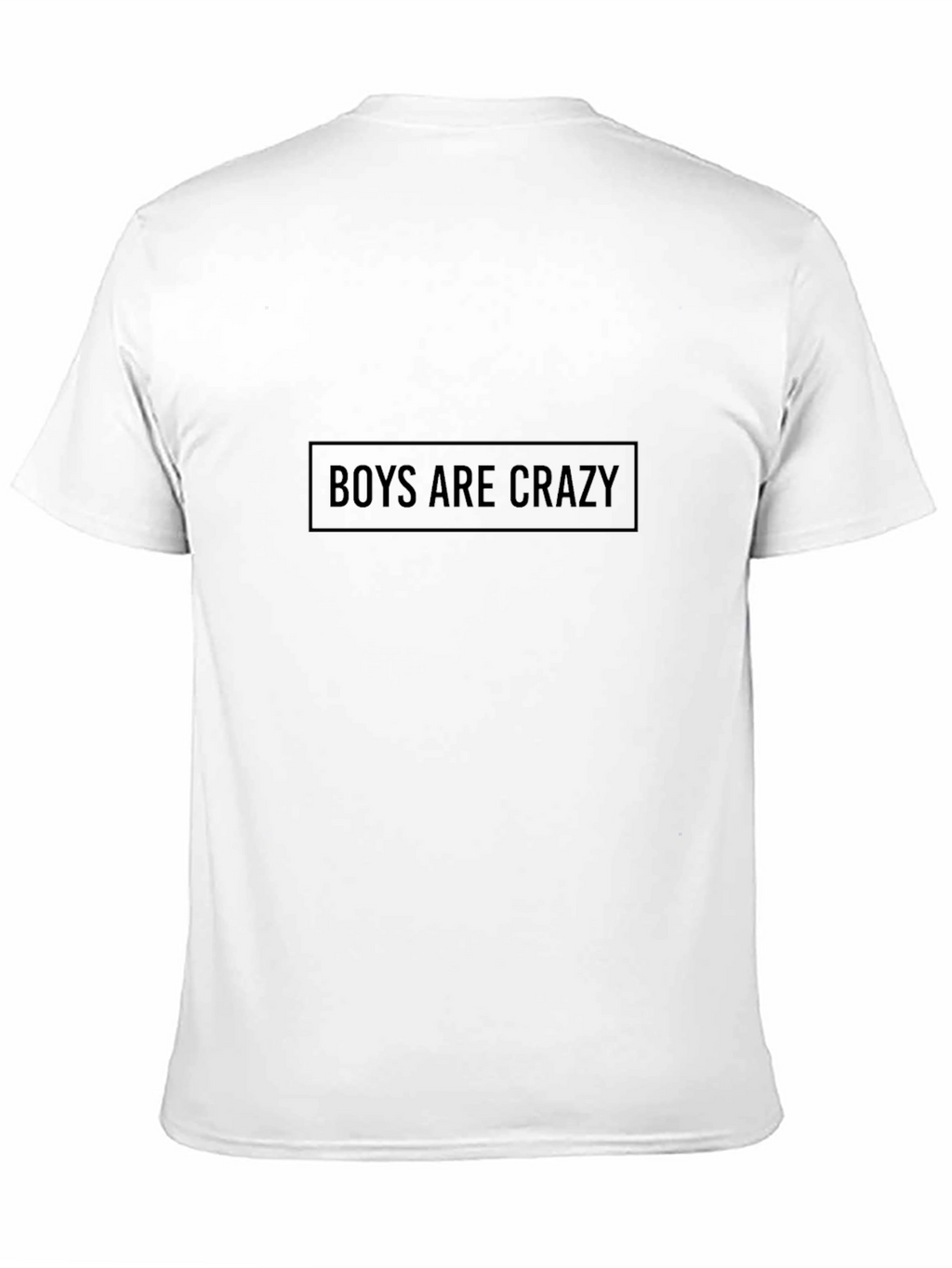 Boys Are Crazy Black T-Shirt
