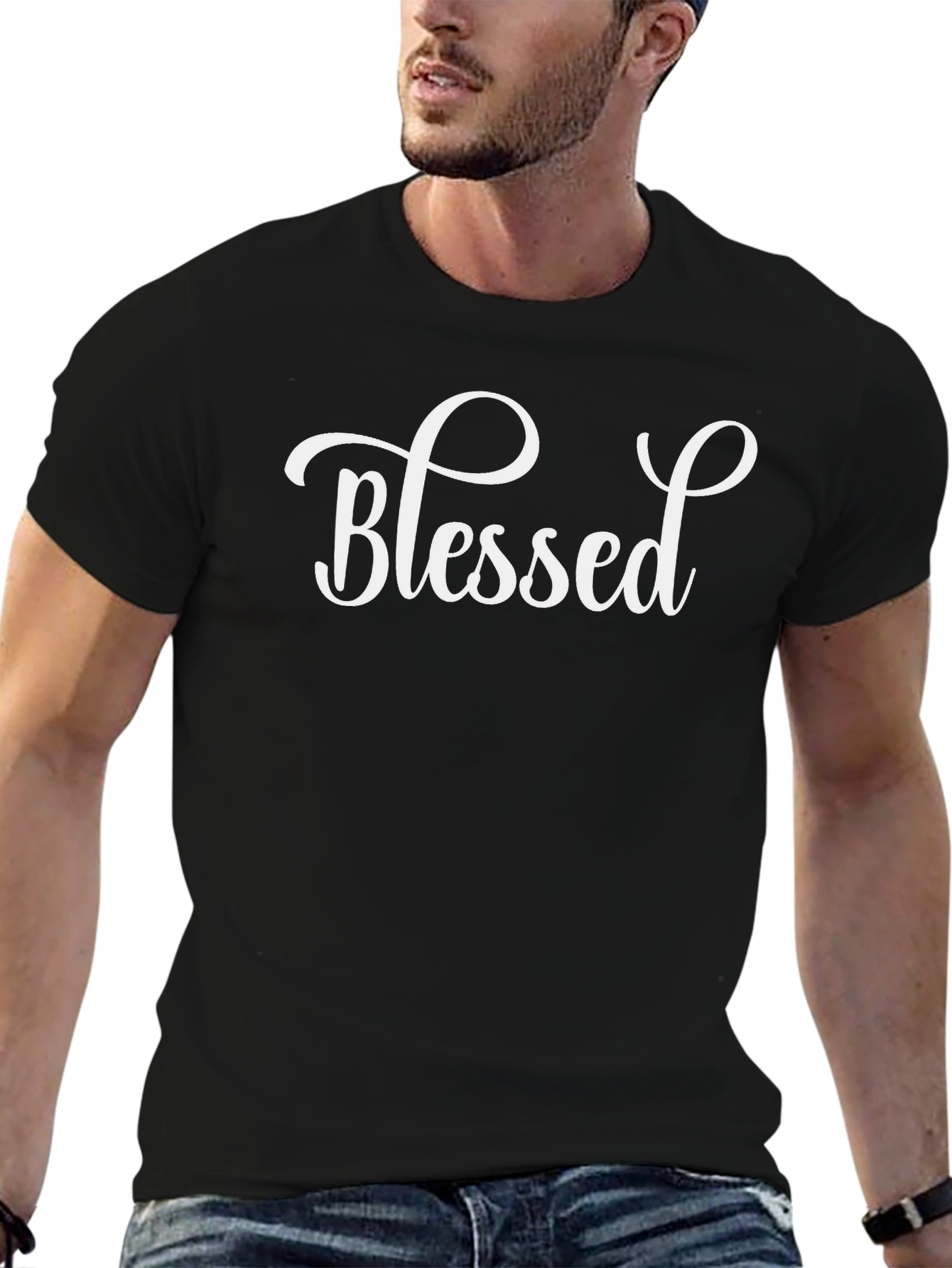 Blessed Graphic Tee - Black T-Shirt