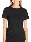 Its OK To Put Yourself First Black Tee