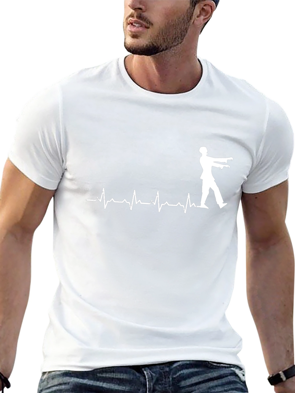 Zombie Heartbeat T-Shirt - Walking Dead
