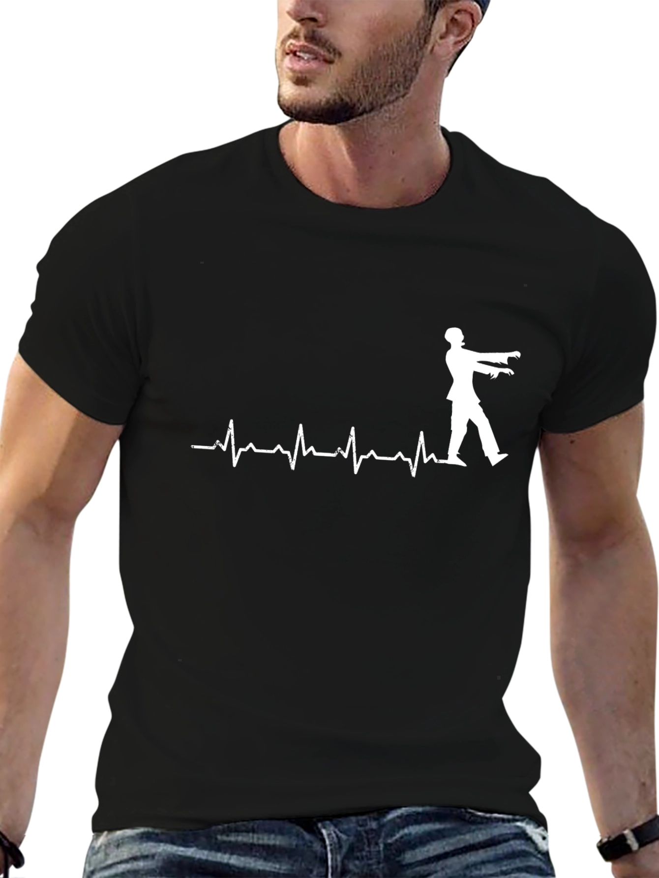 Zombie Heartbeat T-Shirt - Walking Dead