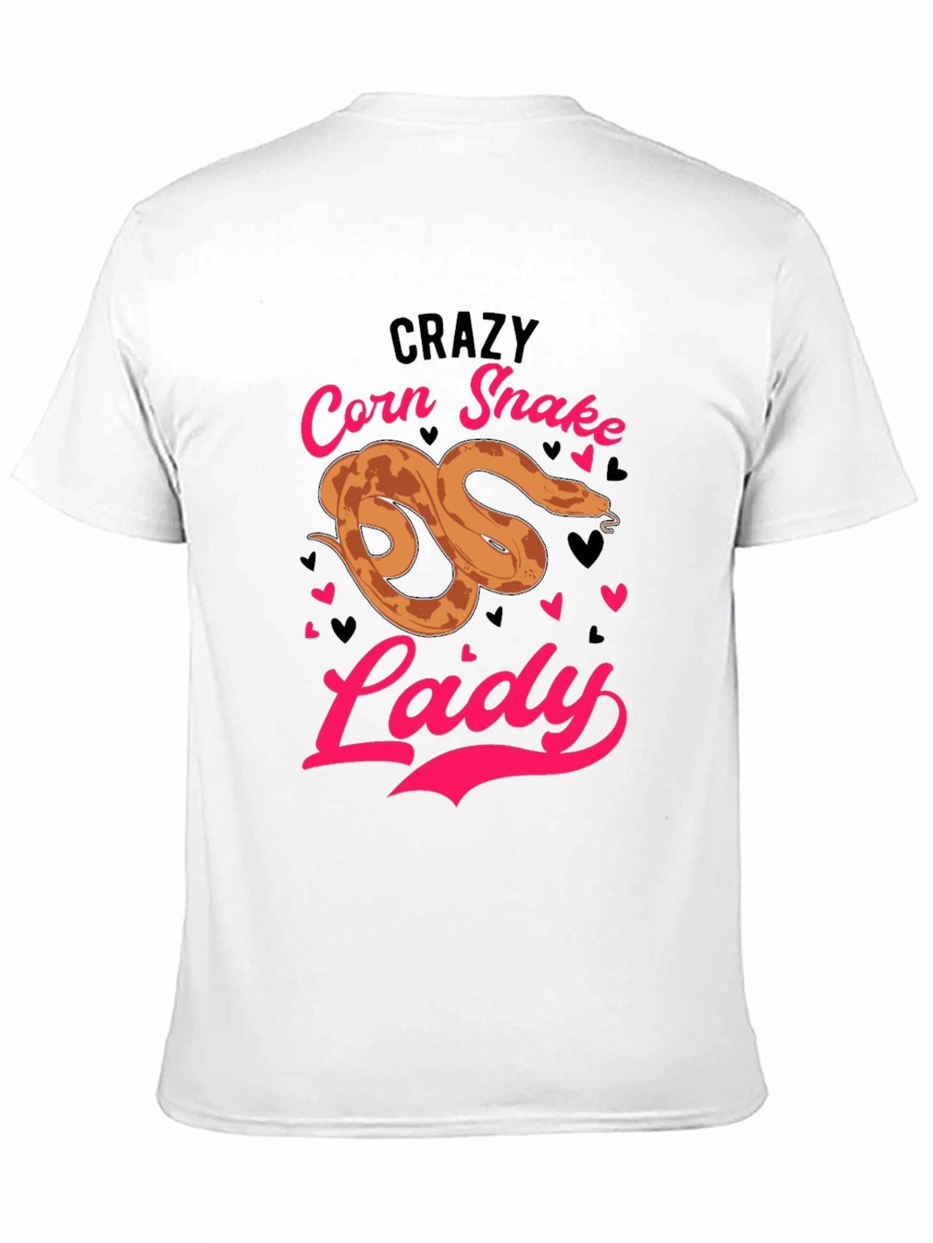 Crazy Corn Snake Lady T-Shirt