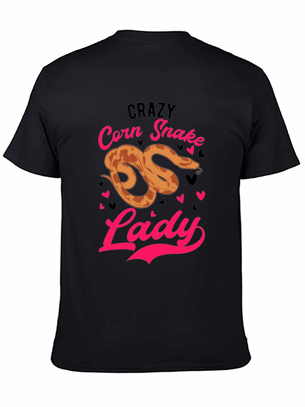 Crazy Corn Snake Lady T-Shirt
