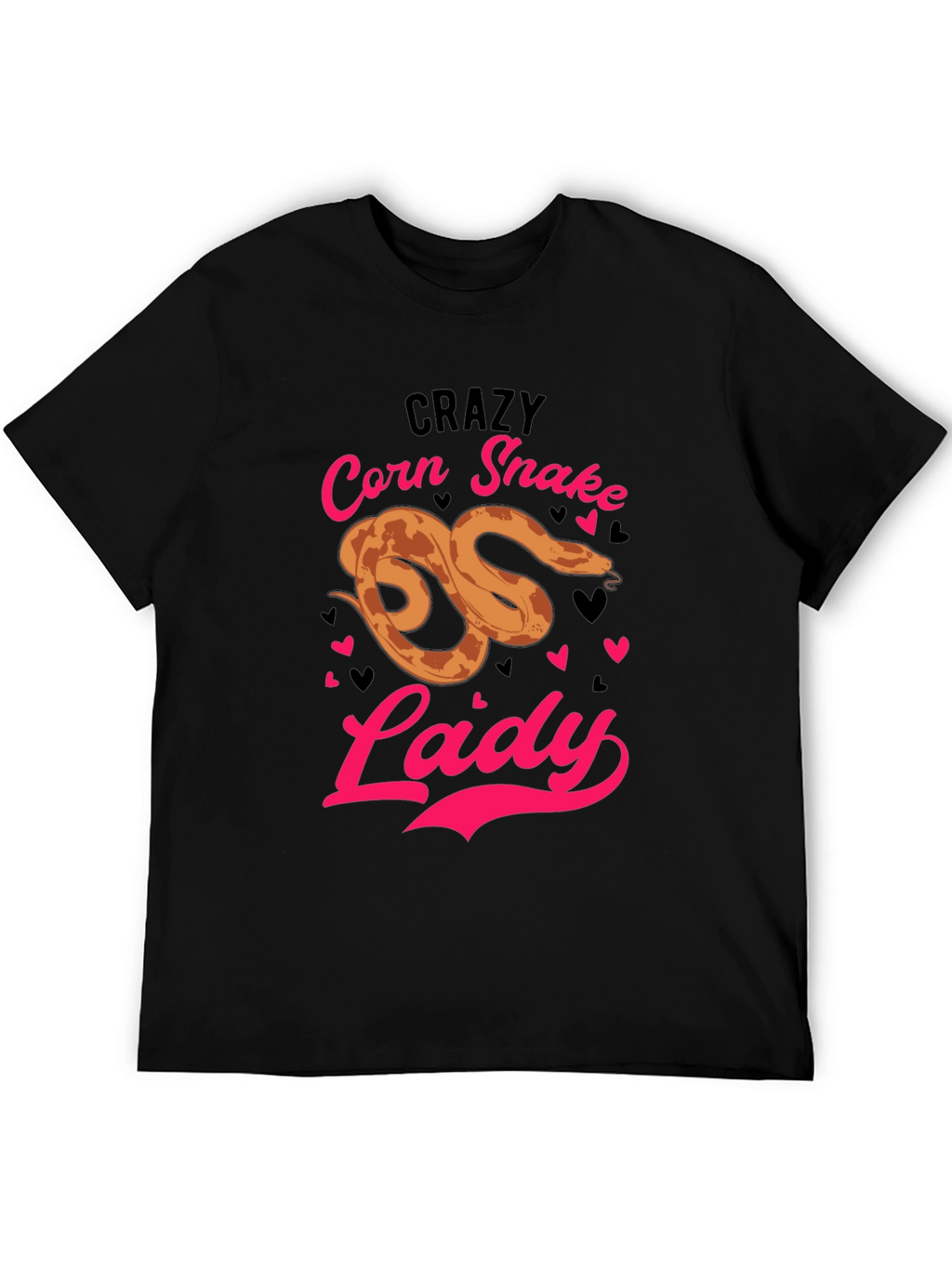 Crazy Corn Snake Lady T-Shirt