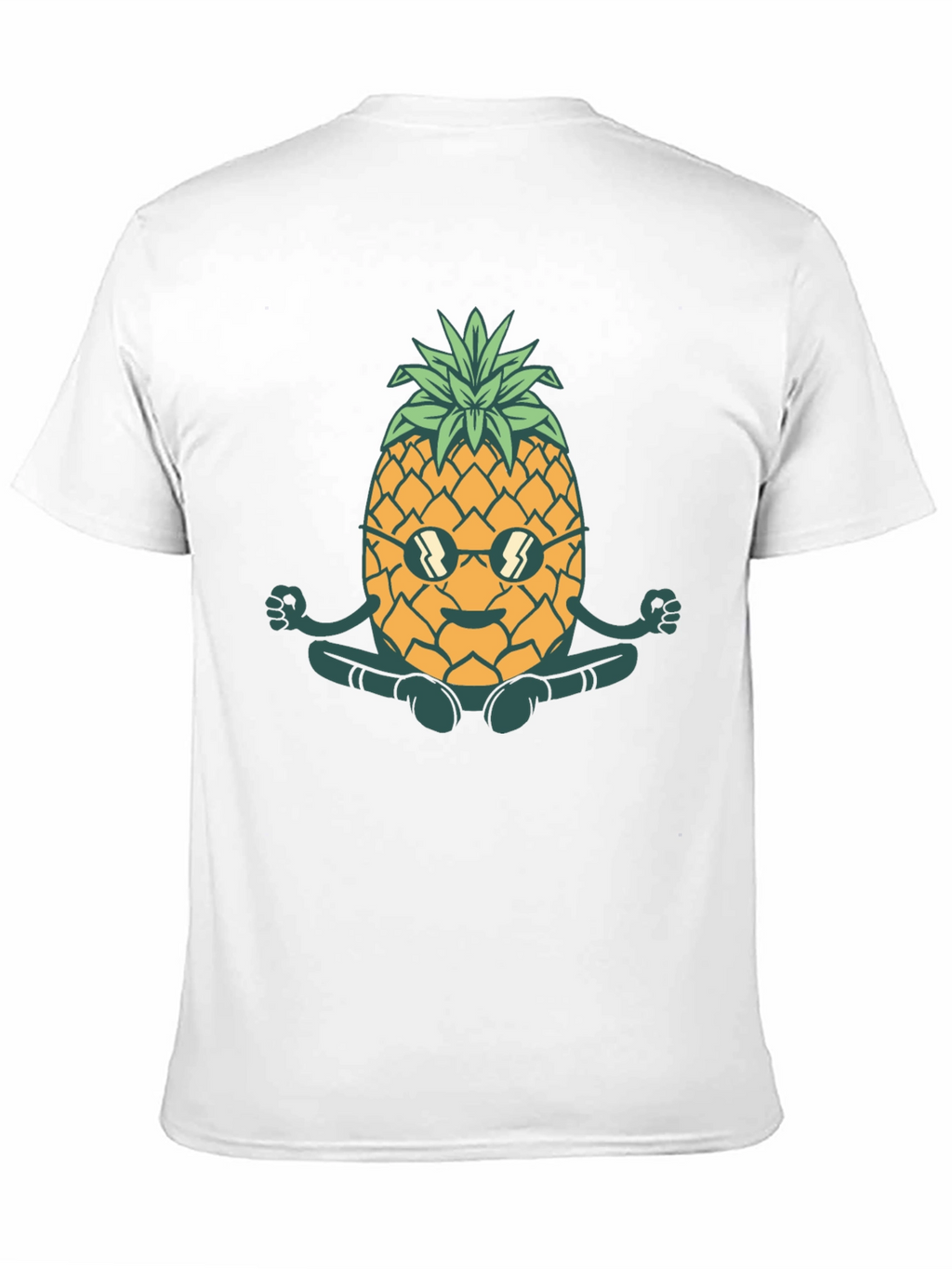 Zen Pineapple T-Shirt - Cool & Comfortable