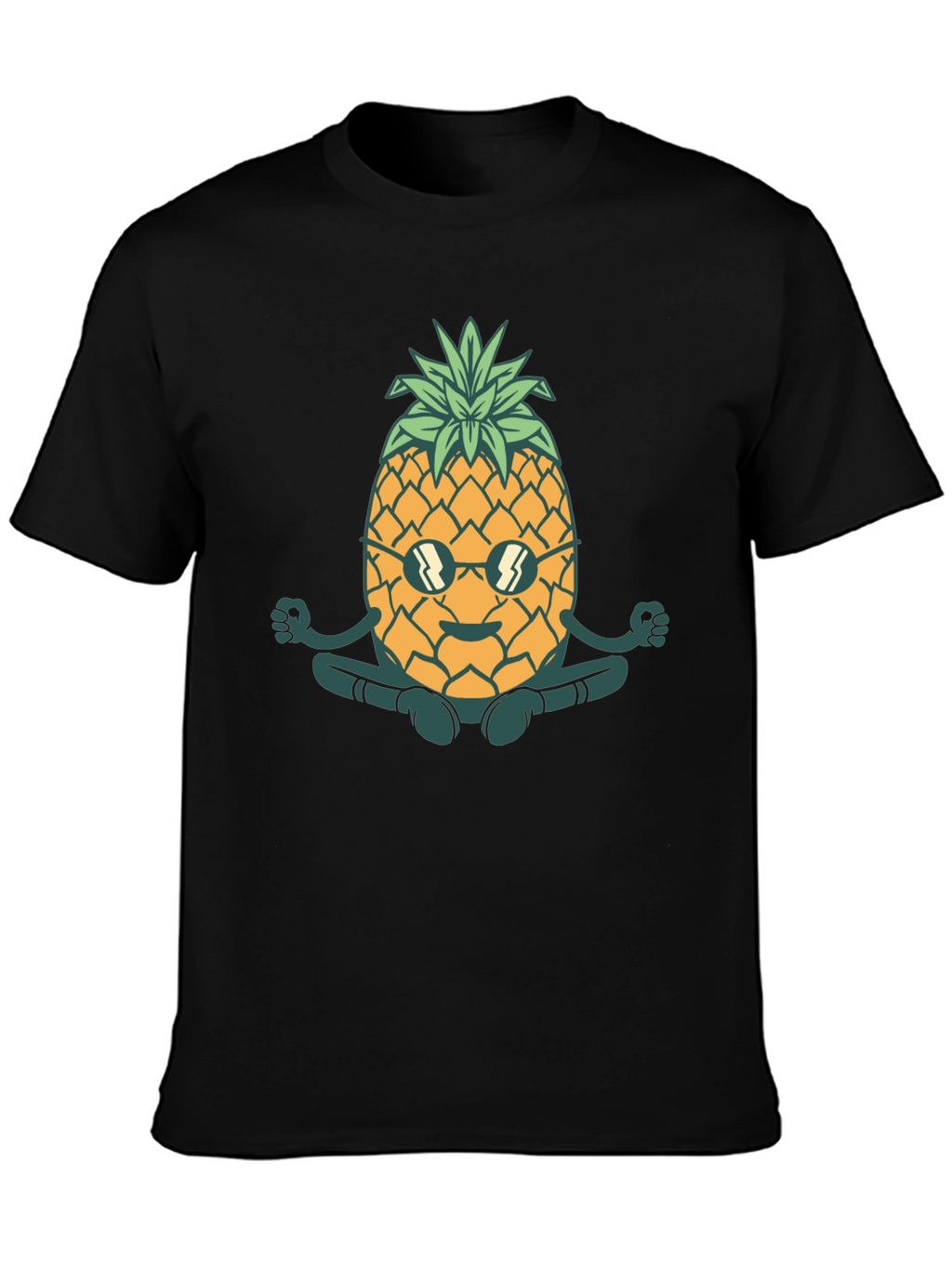 Zen Pineapple T-Shirt - Cool & Comfortable