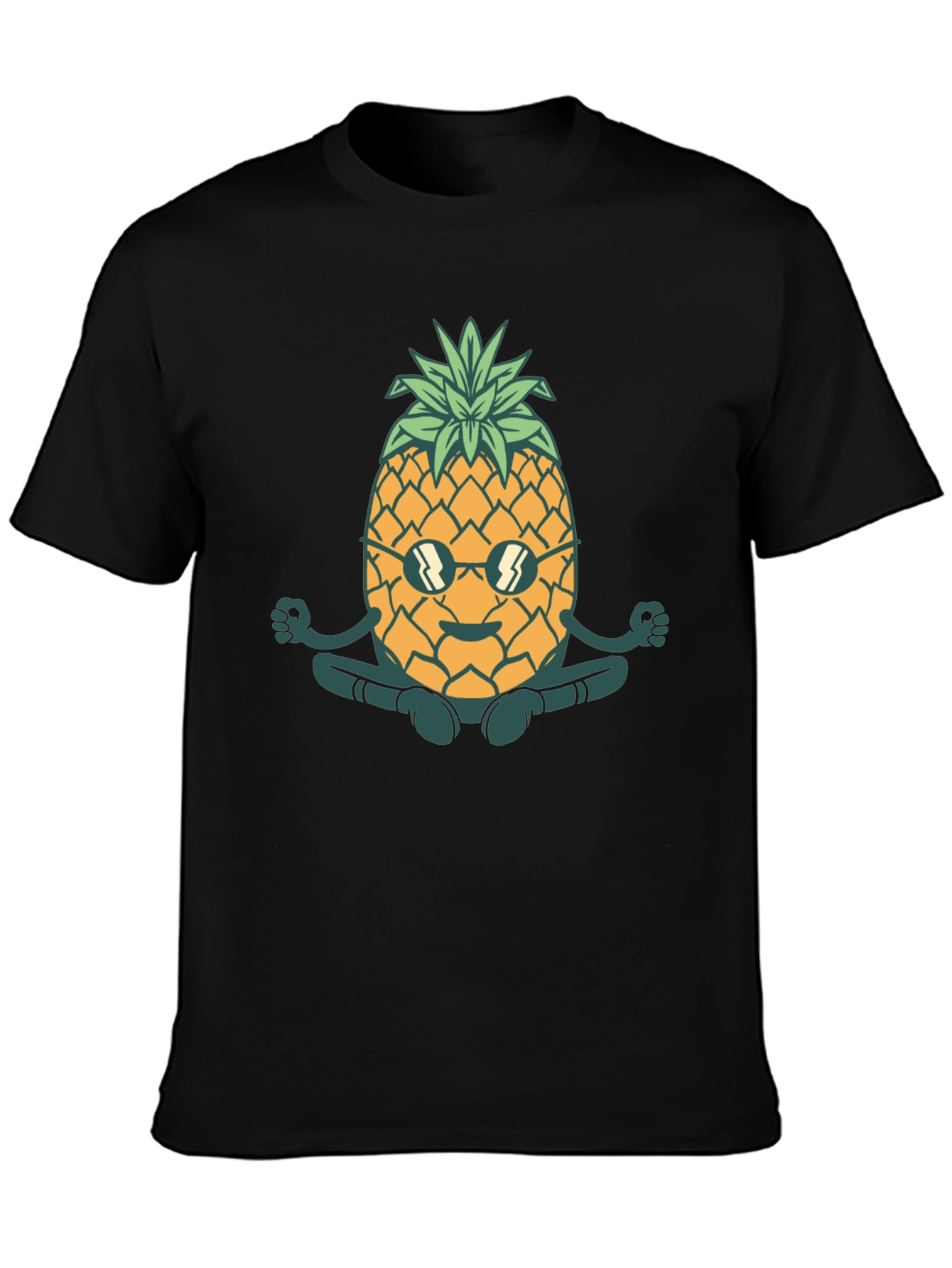 Zen Pineapple T-Shirt - Cool & Comfortable