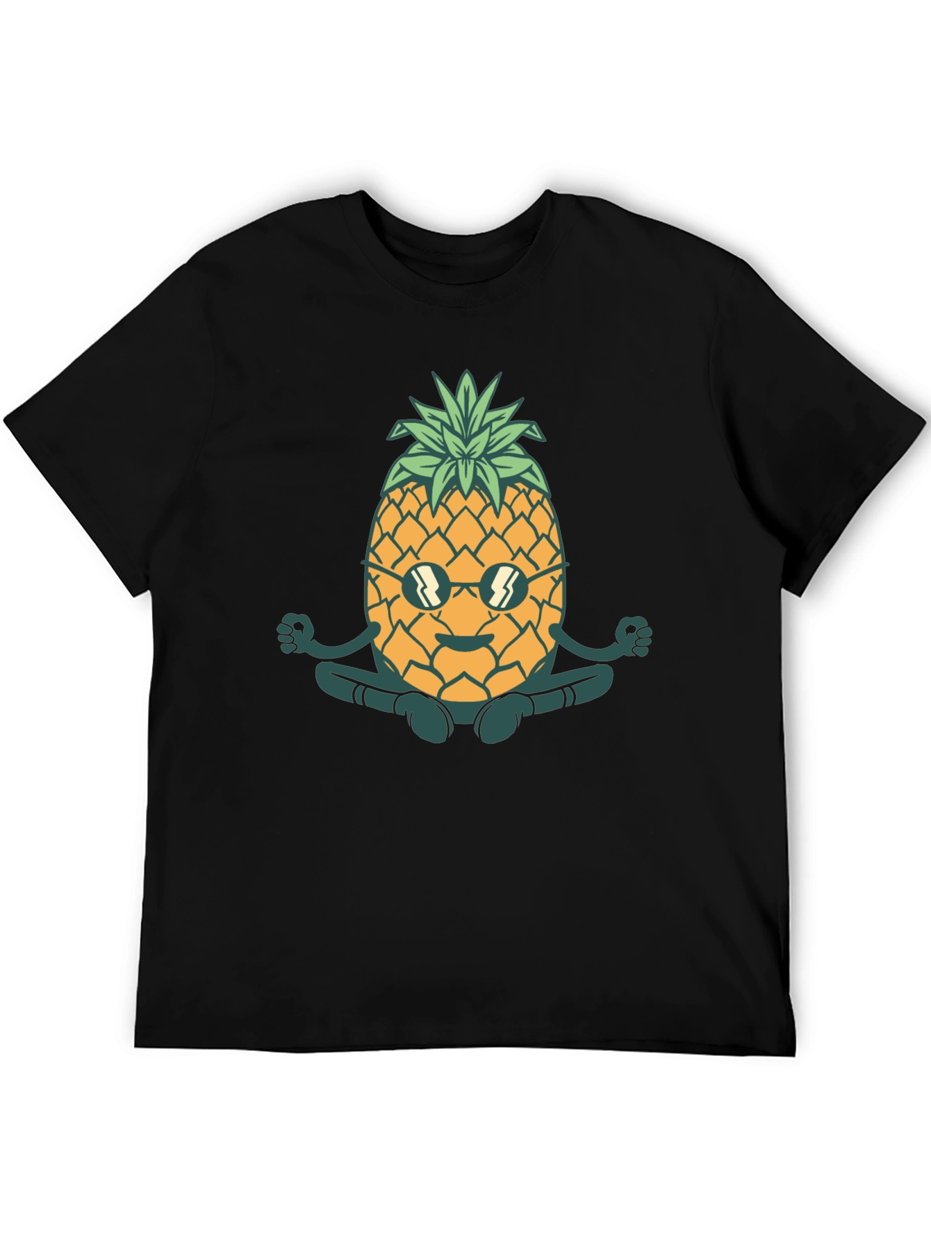 Zen Pineapple T-Shirt - Cool & Comfortable