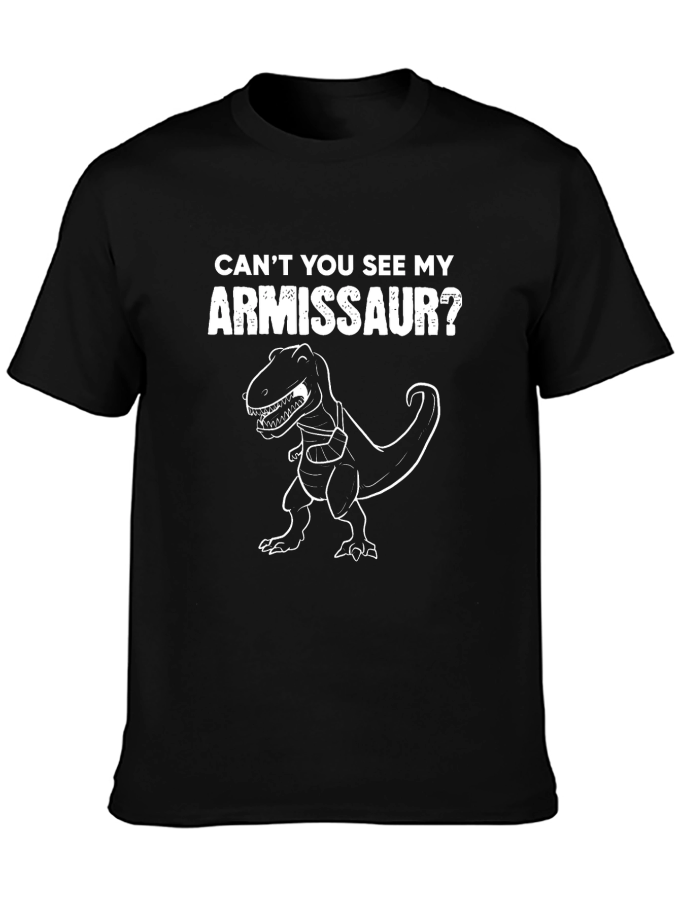 Funny Armissaur T-Rex Graphic Novelty Tee