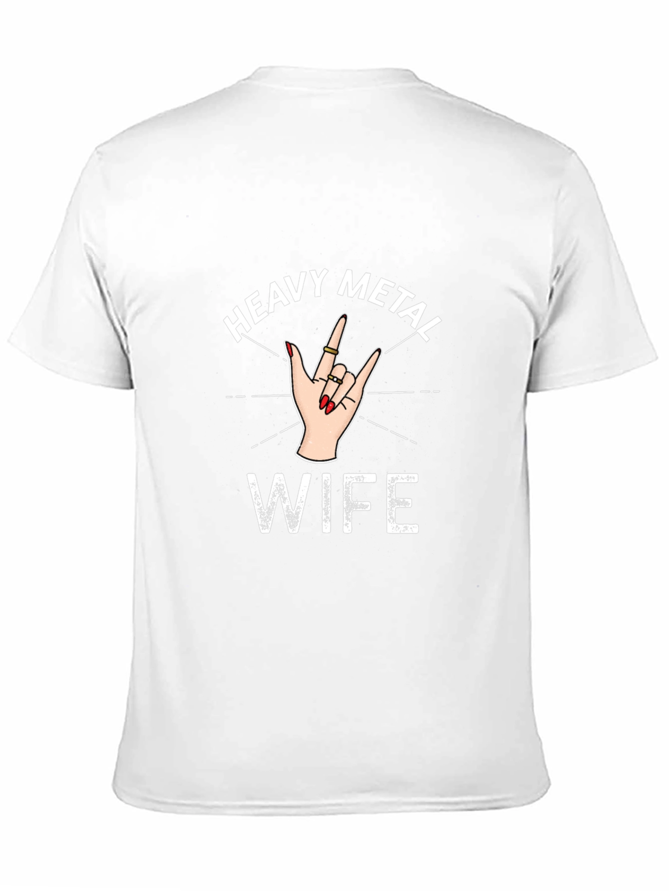 Heavy Metal Wife T-Shirt - Rock On!