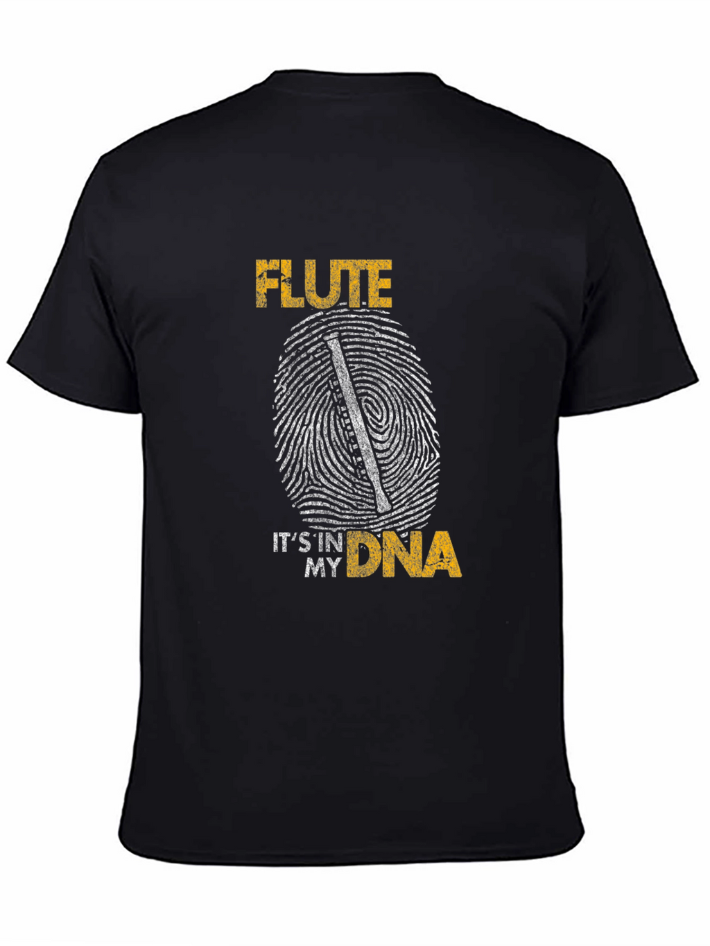 Flute DNA Graphic Tee - Musicians Gift